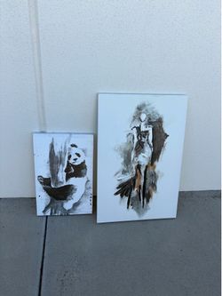Modern Canvas Wall Art Set – 2 Pieces