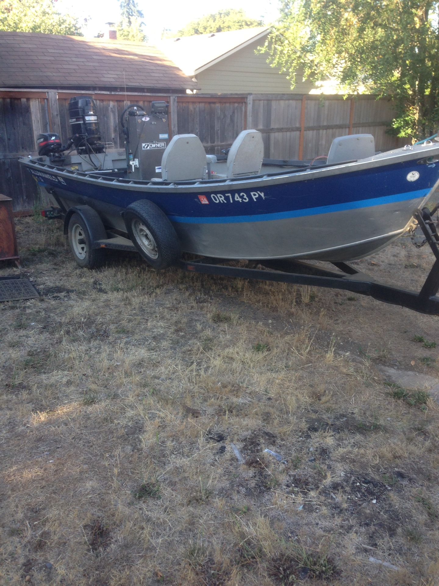 18' Alumaweld Sea Dory and Trailer