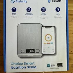 Bluetooth Food Nutrition Kitchen Scale - New In Package!