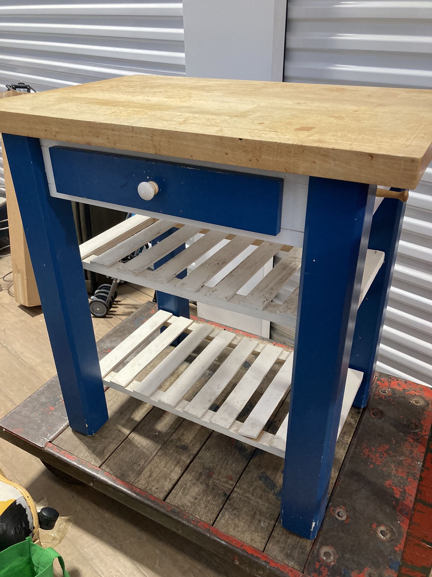 Butcher Block Table