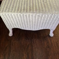 Rattan Ottoman Stool