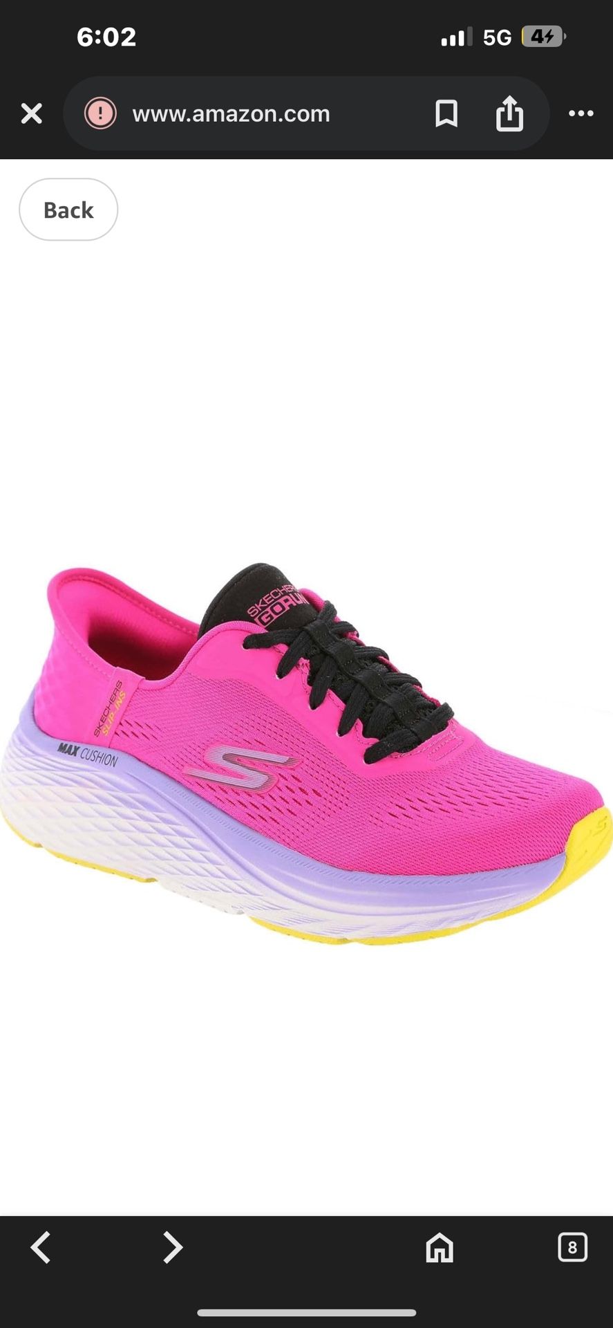 Woman's Shoes SKECHERS Max Cushioning Elite 2.0 Solace Hands Free Slip-Ins