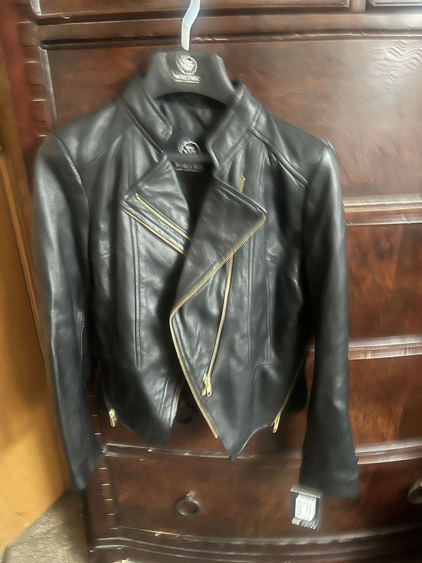 Whet blu Zoey Leather Blazer
