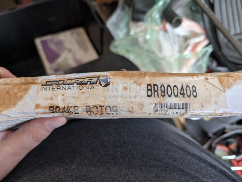 DuraGo BR900408 Front Vented Disc Brake Rotor