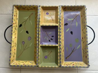 Olivia by Debby Segura Designs Elegant Serving Tray