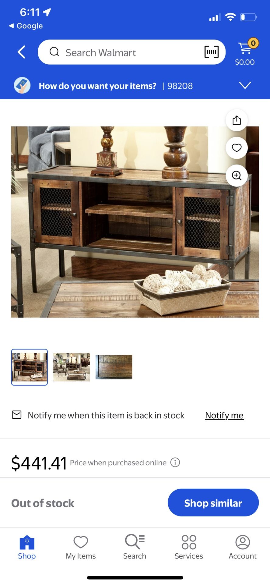 Solid Wood Rustic Tv Console- Sofa Table- Entry Way Table
