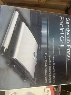 Sandwich Grill Panini Press $25
