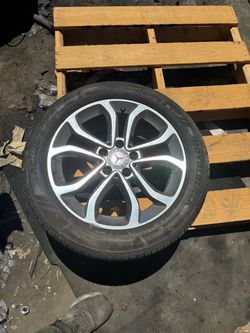Set of rims and tires for 2017 Mercedes Benz c300 rims