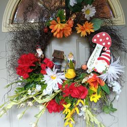 Mushroom Wreath
