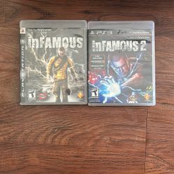 Infamous 1&2 For PS3