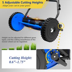 New Lawnworld Manual Push Reel Lawnmower