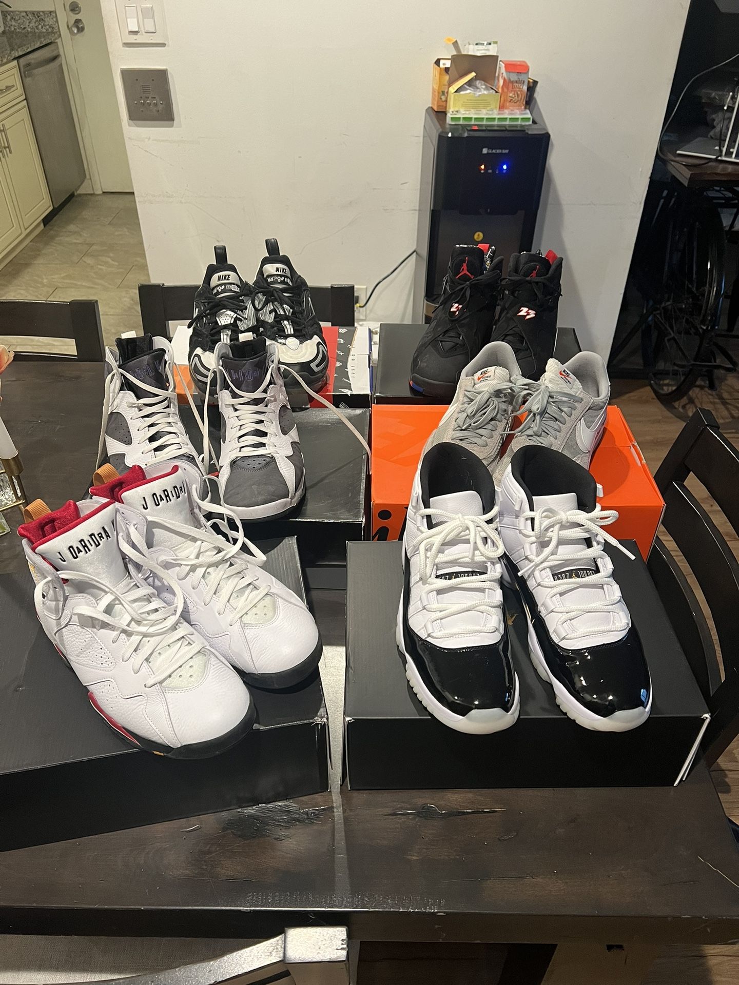 6 Pair Of Sought Out Nike Sneakers 