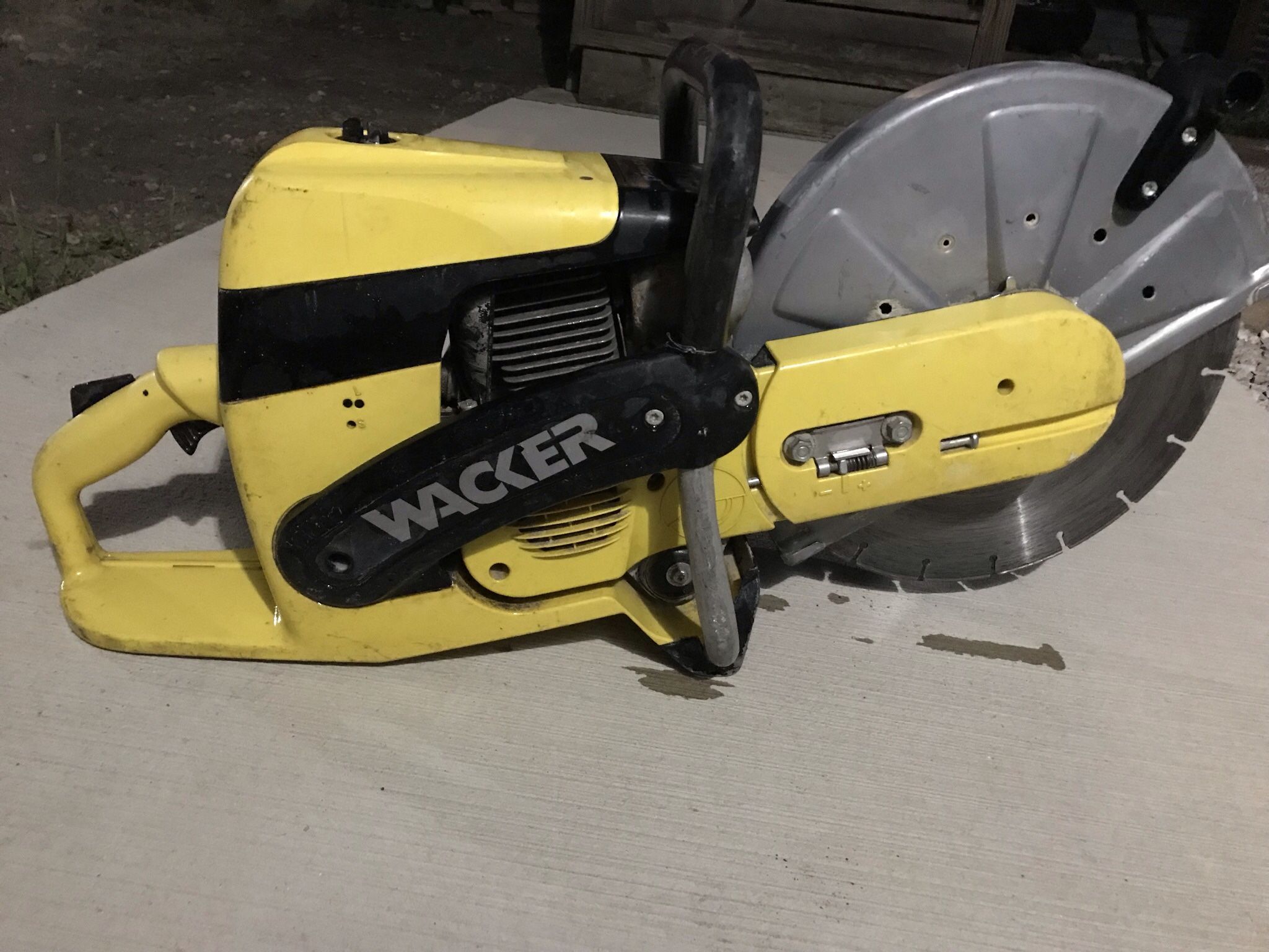 WACKER BTS 1035 L3 HIGH SPEED CUTTER CONCRETE SAW