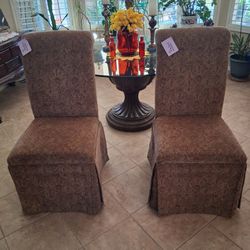 Bombay Company Skirted Chairs