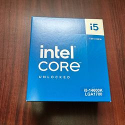 Intel Core i5-14600K - Core i5 14th Gen 14-Core (6P+8E) LGA 1700 125W Intel UHD Graphics 770 Desktop PC Processor CPU