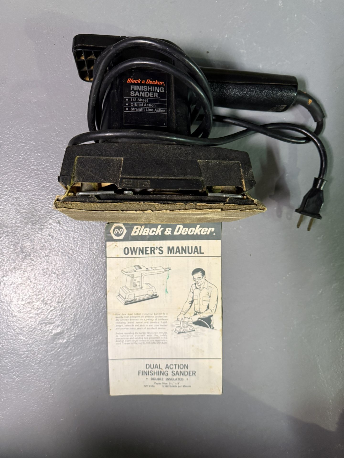 Black And Decker Finishing Sander