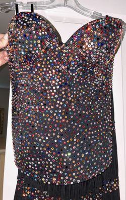 Black Dress Formal Gown Evening Dress Size 2