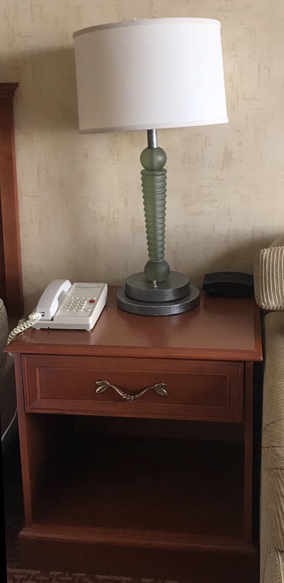 High End Solid Wood Nightstand Bedroom Furniture by Kimball Hospitality