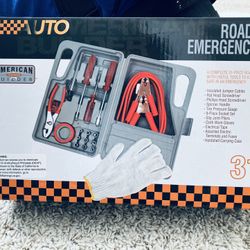 Roadside Emergency Kit - 31 Pieces