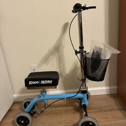 Knee Rover small adult or large Child + Crutches  Bundle $90