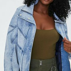 Denim Jacket.  Size M