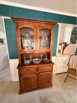 Vintage Wooden Hutch