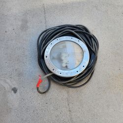Swimming Pool Light  RBG With 75 Ft.  Cord $150 obo  Make An Offer 