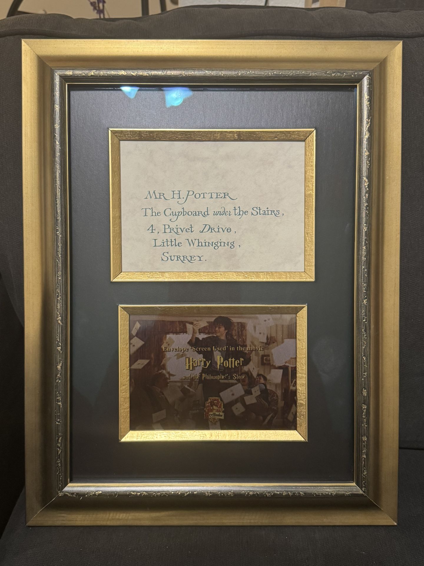 Harry Potter Screen Used Acceptance Letter Prop with COA