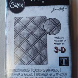 Sizzix Tim Holtz 3D Texture Fade  - Quilted