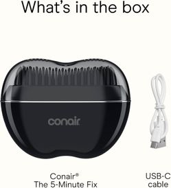 BRAND NEW! Rechargeable 5-Minute Fix Touch-up Tool Straightening Brush