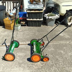Scott's manual lawn mowers