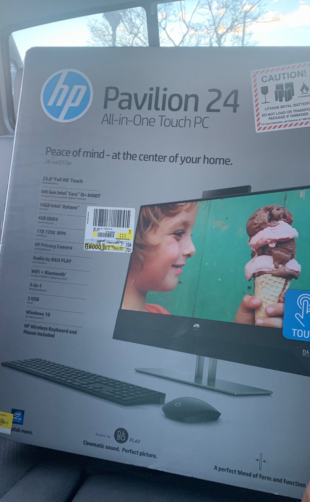 HP Pavilion all in one Touch PC