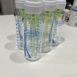 7 Dr Brown Glass Bottles