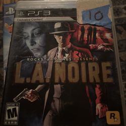 La Noire PS3