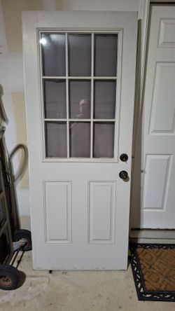 Exterior Back Door