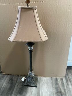 Table Lamp 34”H Used Condition $15 Firm on Price