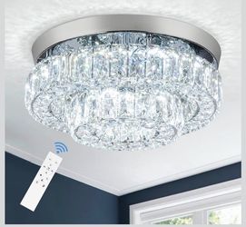 11.8" LED Crystal Chandelier