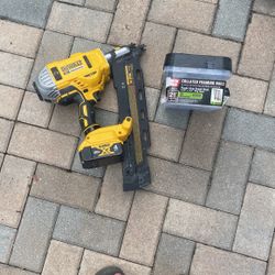 Dewalt 21 Deg Framing Nailer 