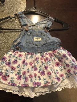Oshkosh dress and overall!!
