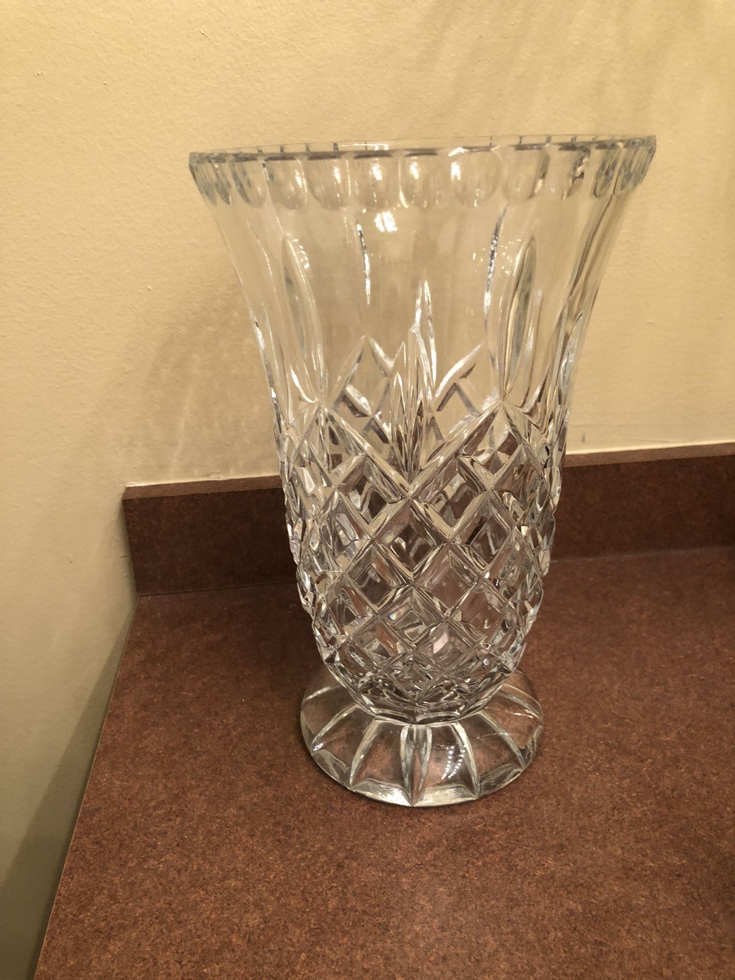 Fine Crystal Vase