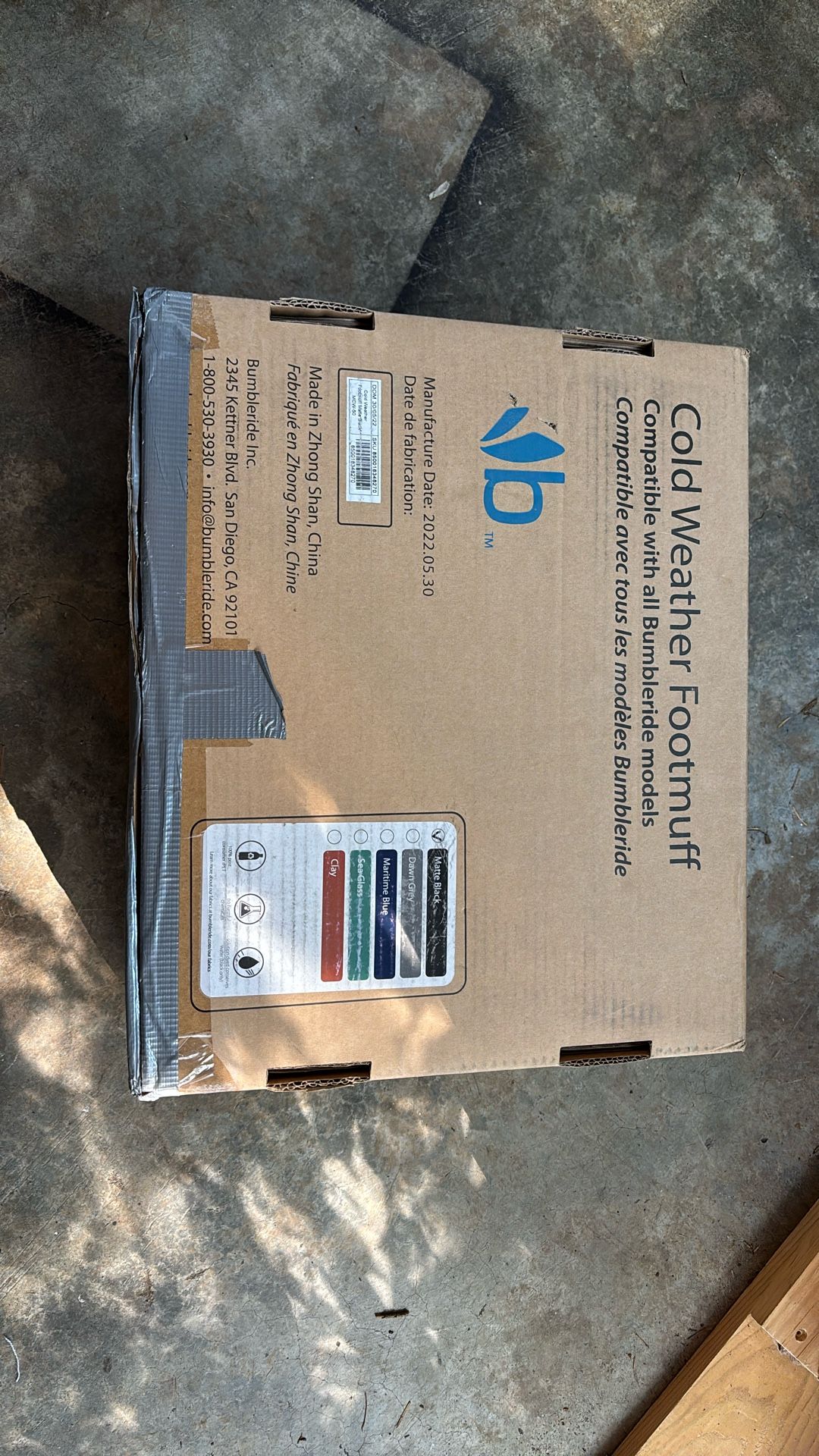 Bumbleride Cold Weather Footmuff