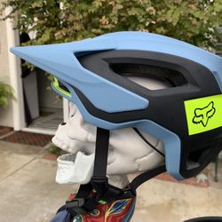 Fox Racing Speedframe Bicycle Helmet Blue