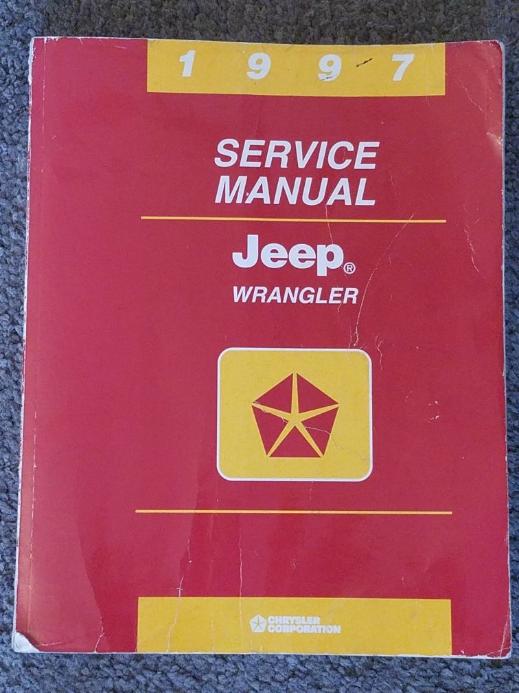 1997 Jeep wrangler service manual