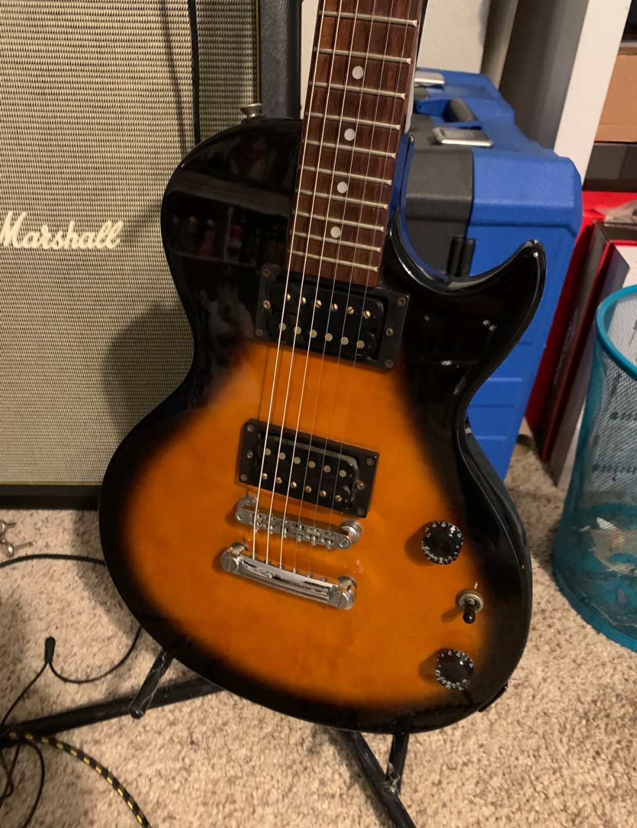 Vintage 1997 Epiphone Les Paul Special II Electric Guitar - Vintage Sunburst! - Excellent Condition!
