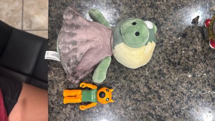 Piggy figure and plush