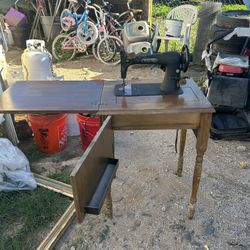 Antique sewing machine