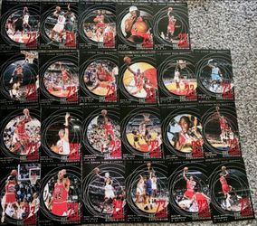 1996 The  Jordan Experience. Card lot.