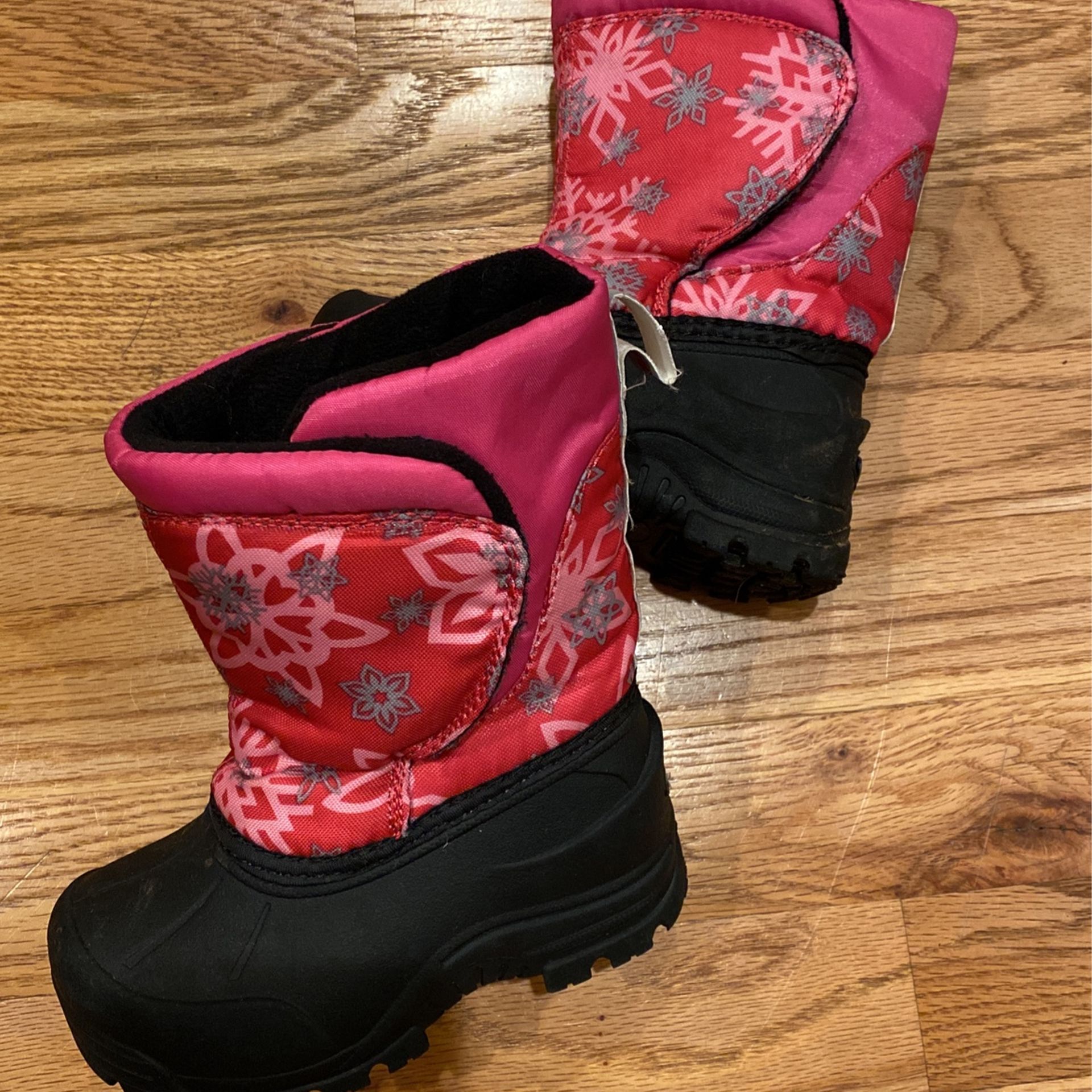 Toddler Girls Snow Boots Insulated