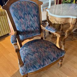 Antique Victorian Eastlake Chair 