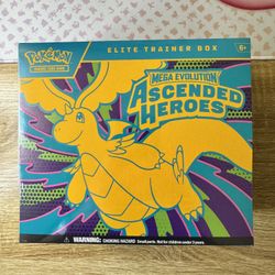Pokemon TCG Ascended Heroes Elite Trainer Box ETB New Factory Sealed